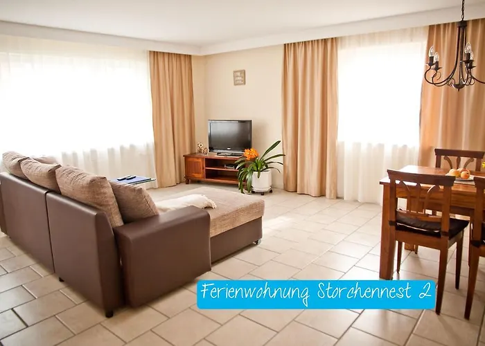 Ferienwohnung Storchennest 2 Mit E-Ladestation